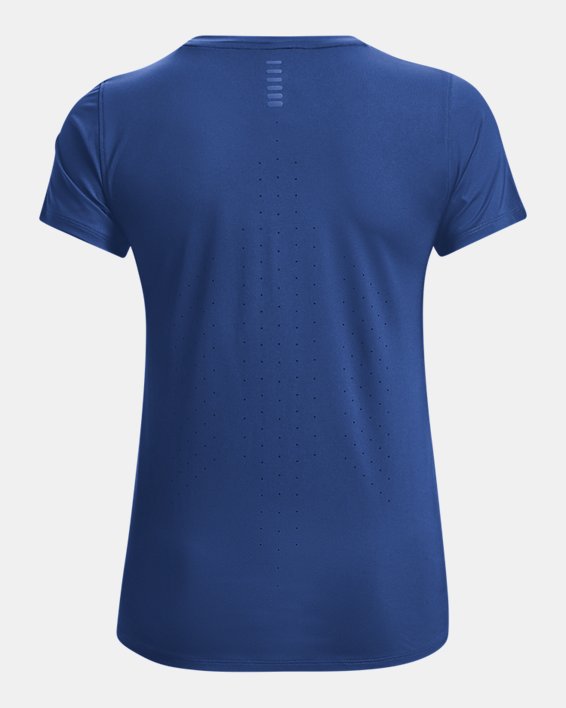 Women's UA Iso-Chill Laser T-Shirt, Blue, pdpMainDesktop image number 5